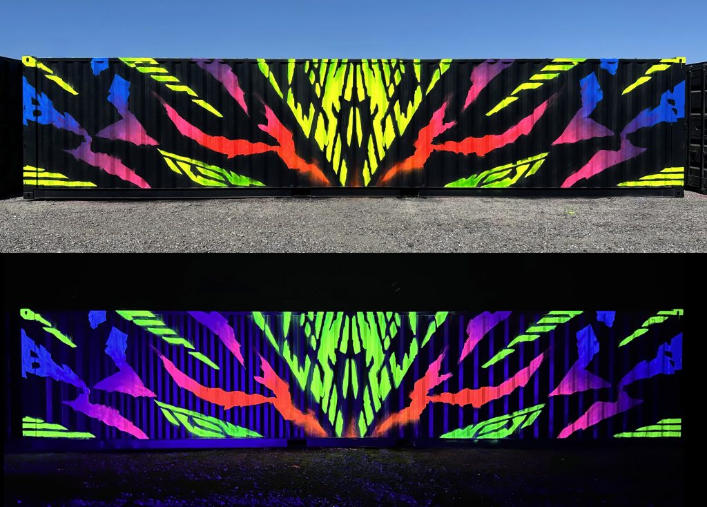 EDC Las Vegas, UV Murals 2023